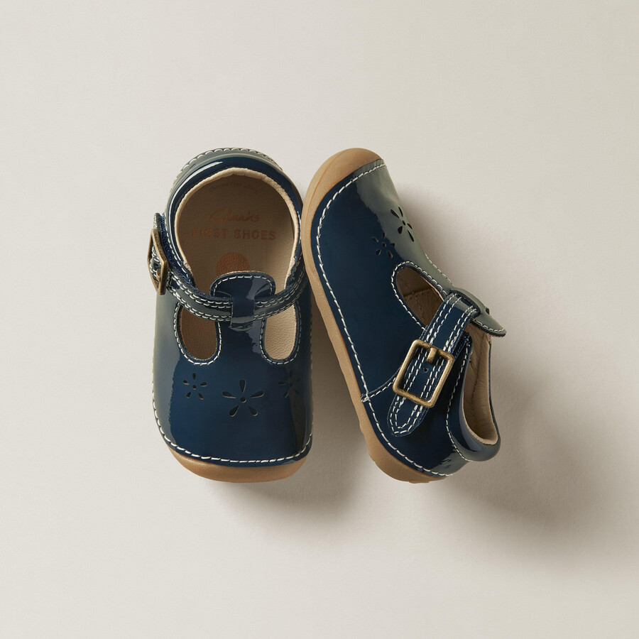 タイニースキップ幼児用 - ネイビーパテント