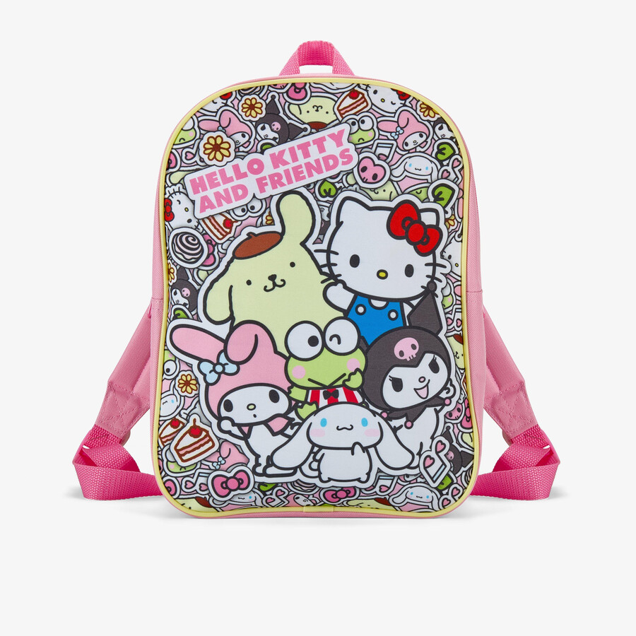 ハローキティ フレンズ バックパック - ピンクコンビネーション