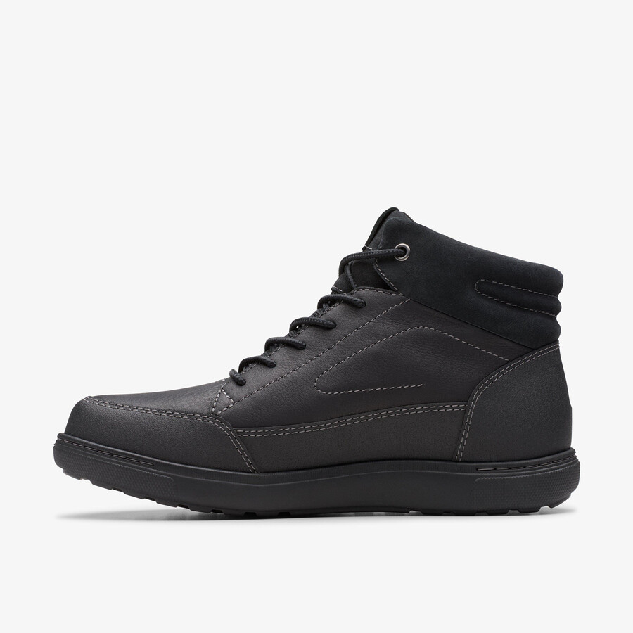 mapstone hi gore-tex - ブラック ウォームライニングレザー