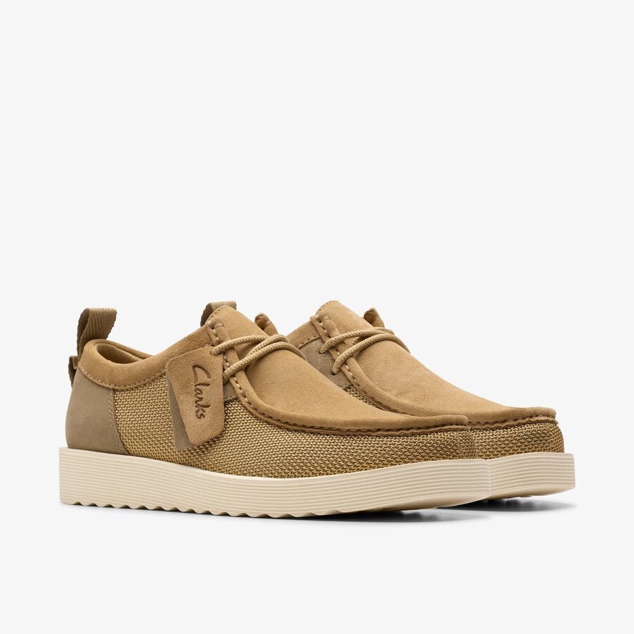 wallabee ftr 2 lo - ダークサンドコンビネーション