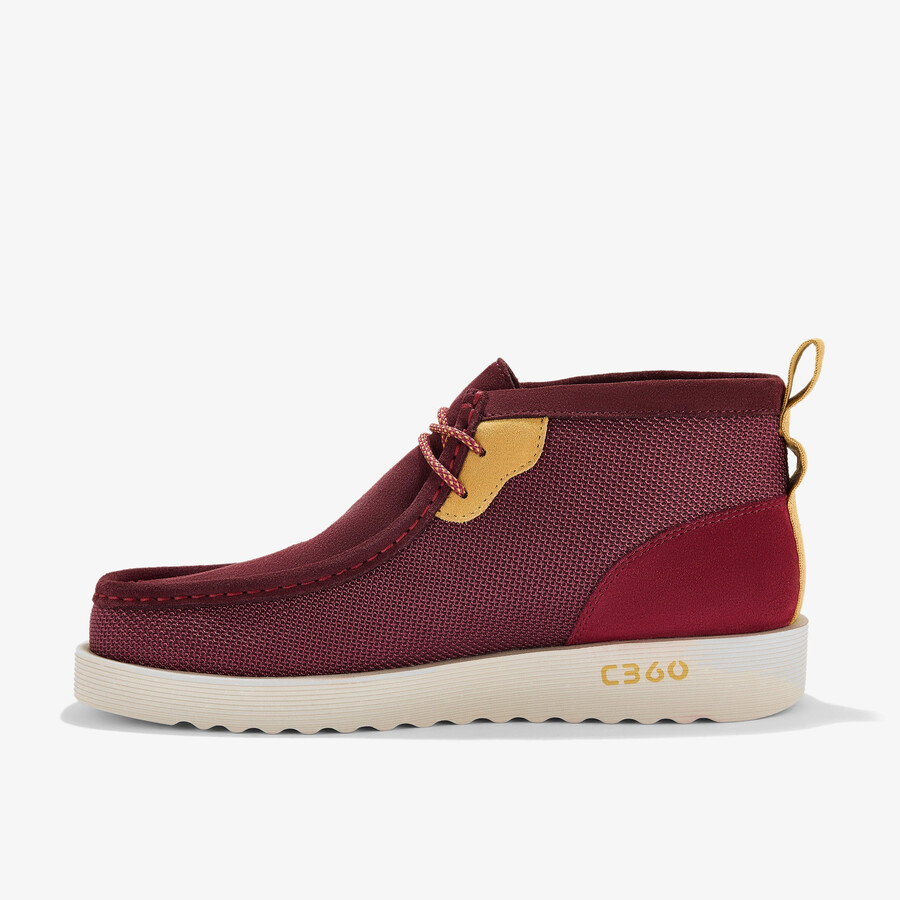 wallabee ftr2 ブーツ - バーガンディコンビネーション