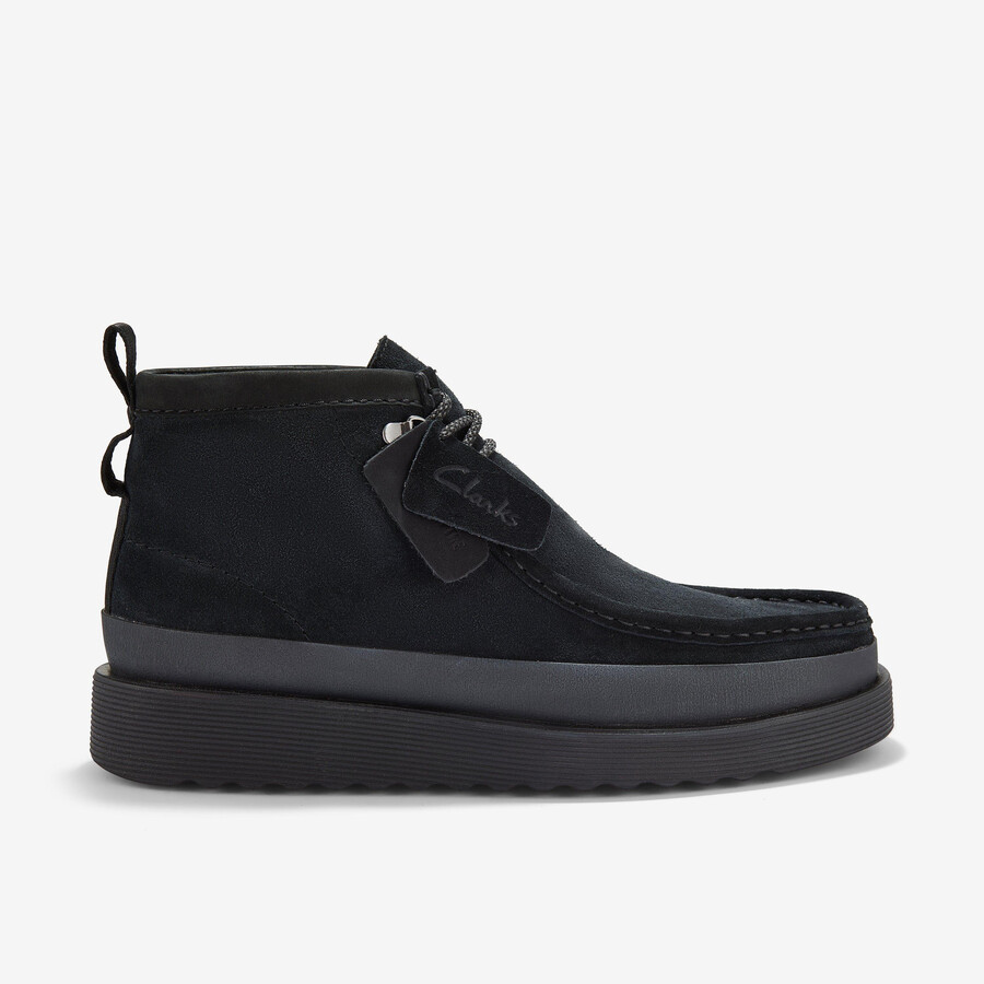 wallabee ftr2 hi - ブラックスエード