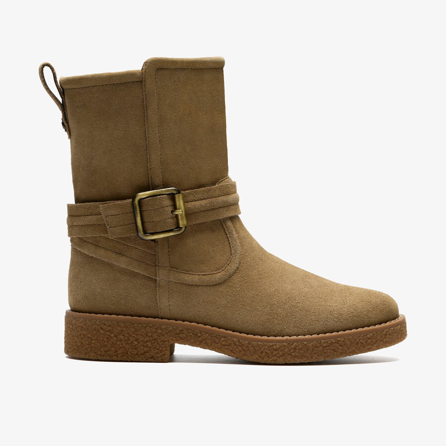ネラ ミッド - ダークサンド スエード
